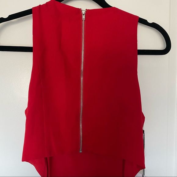 NWT Ali & Jay RED Bohemian Cut-out Hi-lo Maxi Dress SIZE M - Picture 11 of 12